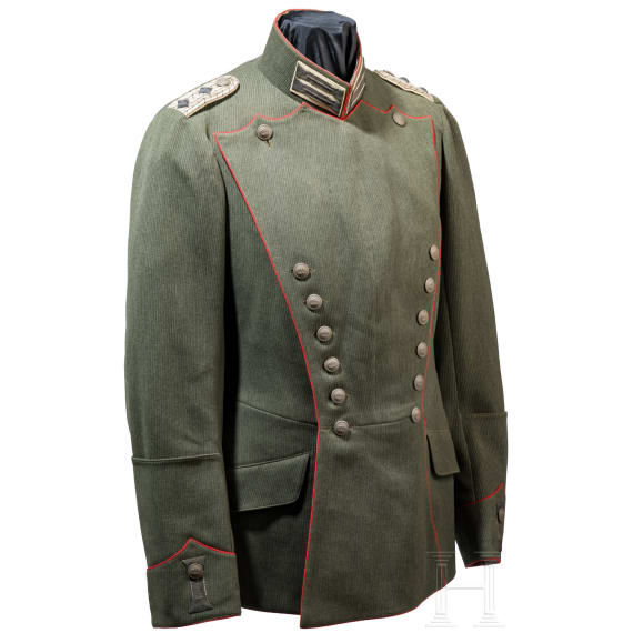 A field-grey Ulanka for officers in the 1st Guard Uhlan Regiment