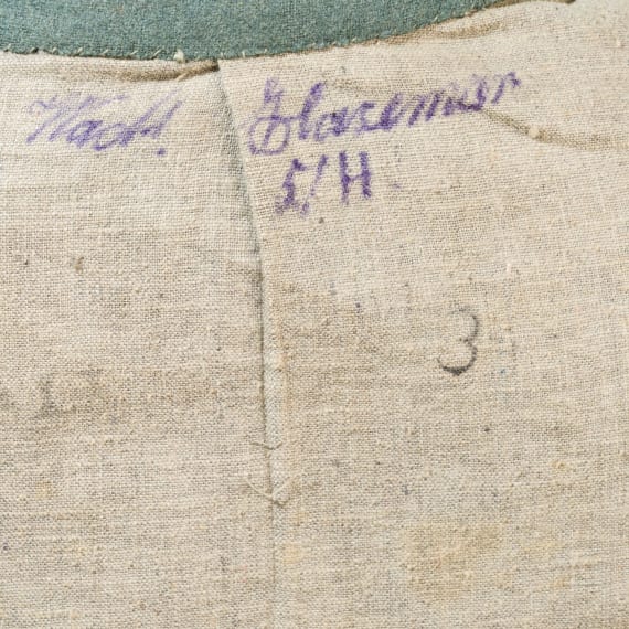 A field-grey tunic for NCO&acute;s in the 9th Prussian Hussar Regiment