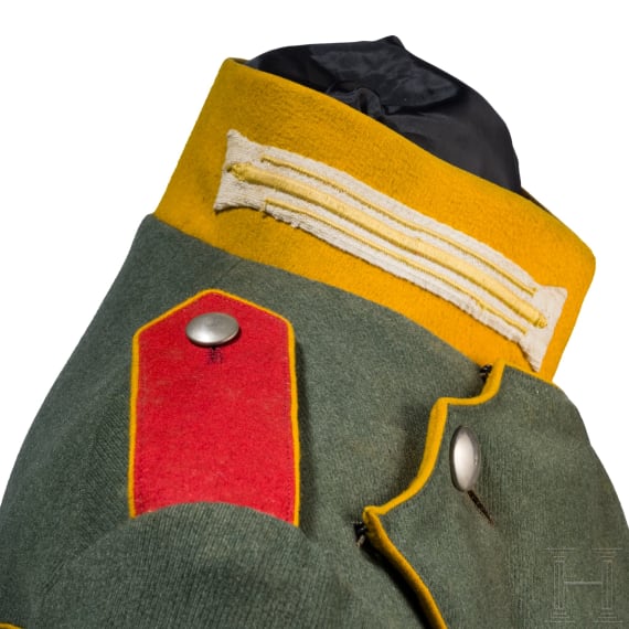 A field-grey Ulanka for enlisted men in the 3rd Guard Uhlan Regiment