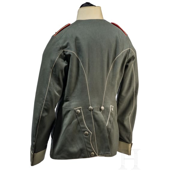 A field-grey ulanka for officers in the Royal Uhlan Regiment (1st Hanoverian) No. 13