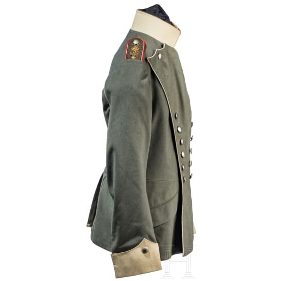 A field-grey ulanka for officers in the Royal Uhlan Regiment (1st Hanoverian) No. 13