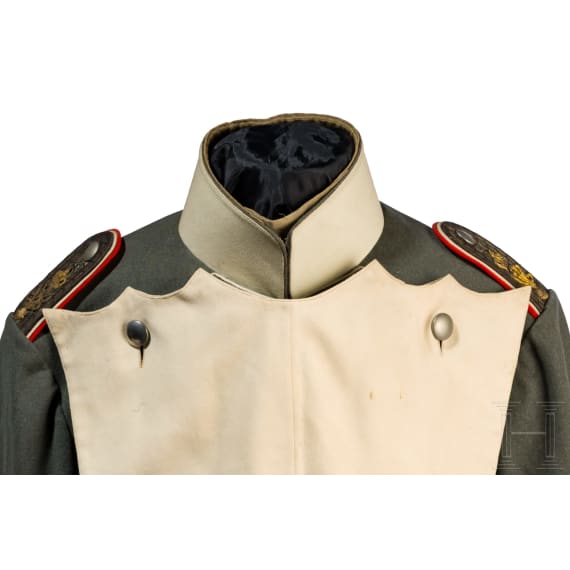 A field-grey ulanka for officers in the Royal Uhlan Regiment (1st Hanoverian) No. 13