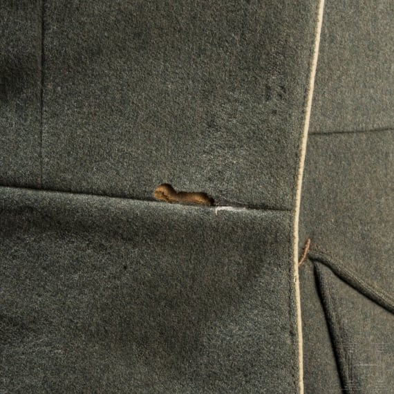 A field-grey ulanka for officers in the Royal Uhlan Regiment (1st Hanoverian) No. 13