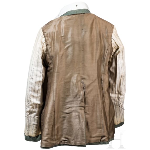 Field-gray short tunic, known as a &ldquo;Litewka,&rdquo; for a captain in the Royal Bavarian 3rd Engineer Battalion (Ingolstadt).