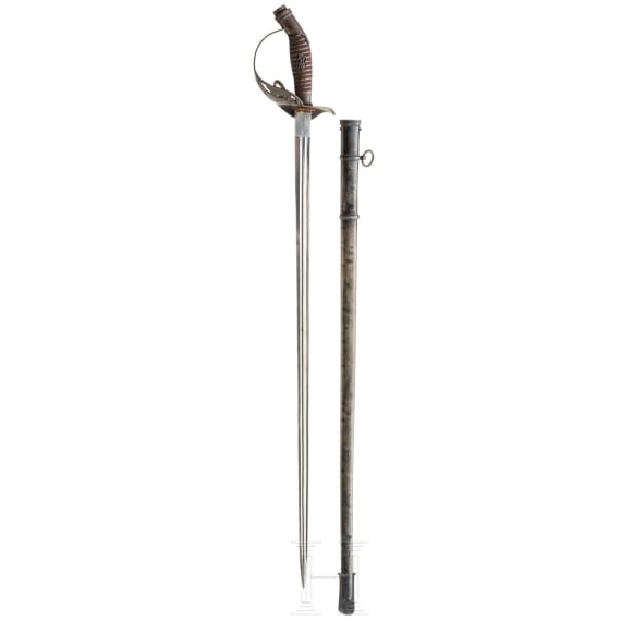 A sword M 1889 for infantry officers, wartime production