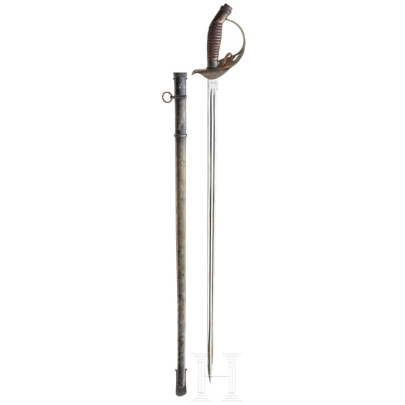 A sword M 1889 for infantry officers, wartime production