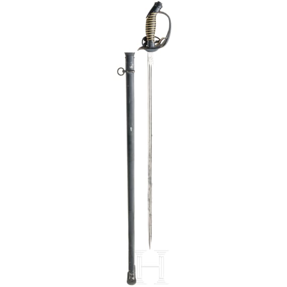 A sword M 1889 for infantry officers, wartime production