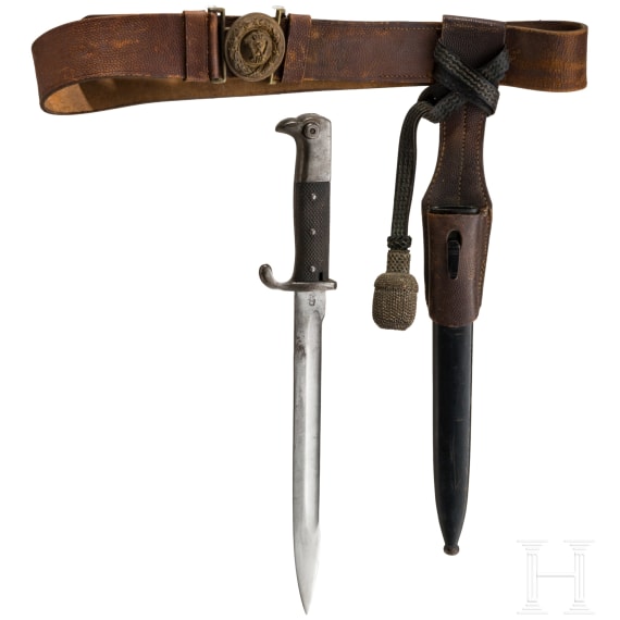 A field belt for Prussian officers in the First World War
