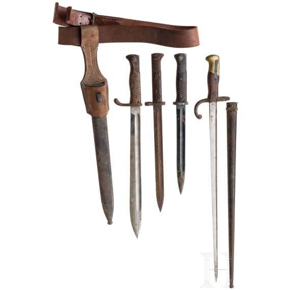 Four bayonets