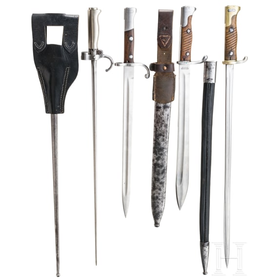 Four bayonets