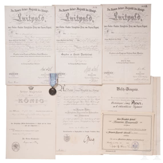 Urkundennachlass von Generalmajor Friedrich Franz Feeser (1875 - 1914)