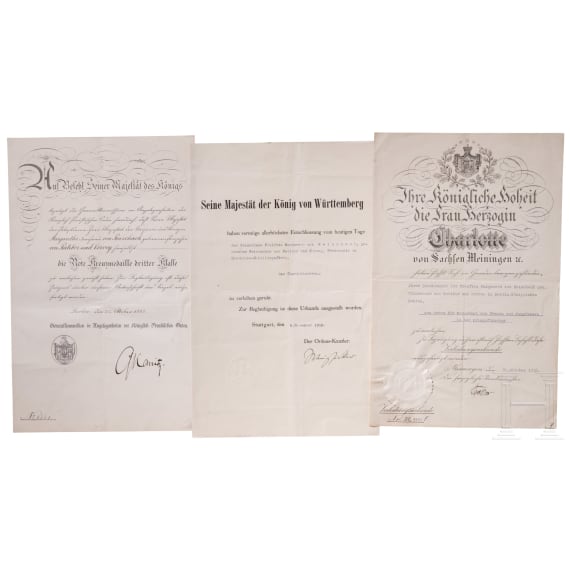 Urkundennachlass von Wolfgang Freiherr von Reischach und Margarethe Freifrau von Reischach