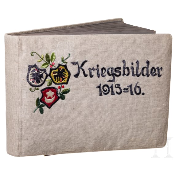 Fotoalbum, &bdquo;Kriegsbilder 1915&ndash;16&ldquo;