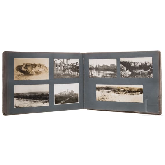 Fotoalbum, &bdquo;Kriegsbilder 1915&ndash;16&ldquo;