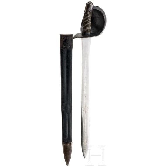 Preu&szlig;ischer Enters&auml;bel M 1852, Kammerst&uuml;ck mit Nr. &bdquo;345&ldquo;
