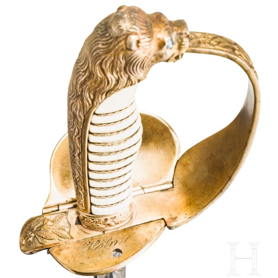 S&auml;bel f&uuml;r Offiziere der Kaiserlichen Marine, um 1900
