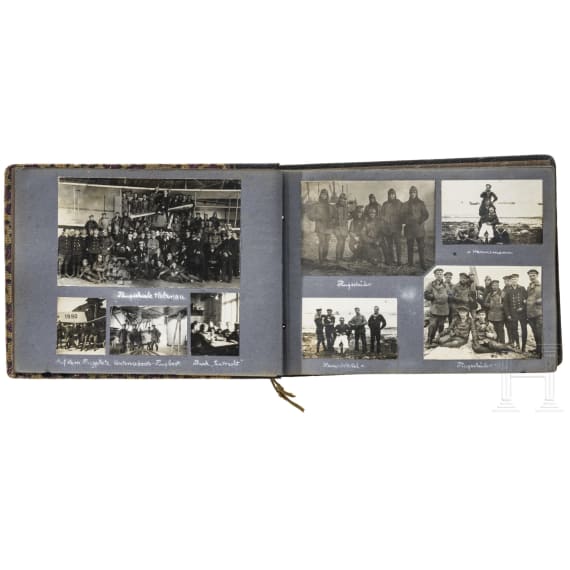 Hauptmann Hans L&ouml;sch - Fotoalbum des Staffelkapit&auml;ns in der 7. Seenotstaffel aus seiner Zeit als Flugsch&uuml;ler der kaiserlichen Marine