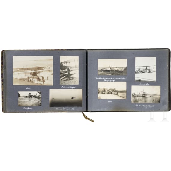 Hauptmann Hans L&ouml;sch - Fotoalbum des Staffelkapit&auml;ns in der 7. Seenotstaffel aus seiner Zeit als Flugsch&uuml;ler der kaiserlichen Marine