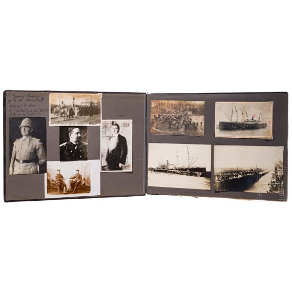 Fotoalbum von Hermann Steinberg, Musiker im III. Seebataillon, Tsingtau, 1912 - 1915