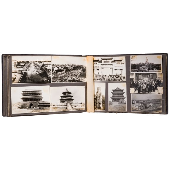 Fotoalbum von Hermann Steinberg, Musiker im III. Seebataillon, Tsingtau, 1912 - 1915