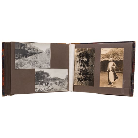 Fotoalbum eines Schutztruppensoldaten in Deutsch-Ostafrika