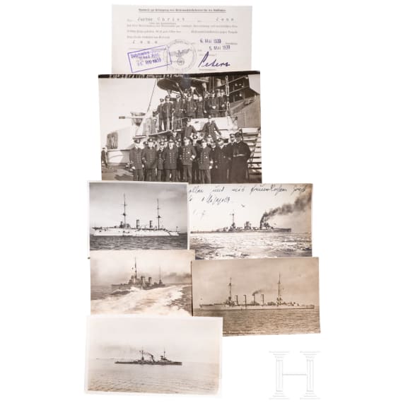 Nachl&auml;sse der kaiserlichen Marineoffiziere Christ und von Koch, um 1910 - 1919