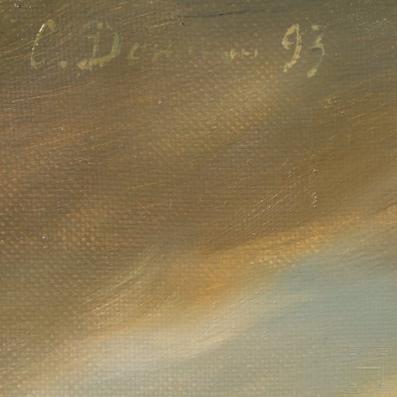Portraitgem&auml;lde des Admirals Reinhard Scheer