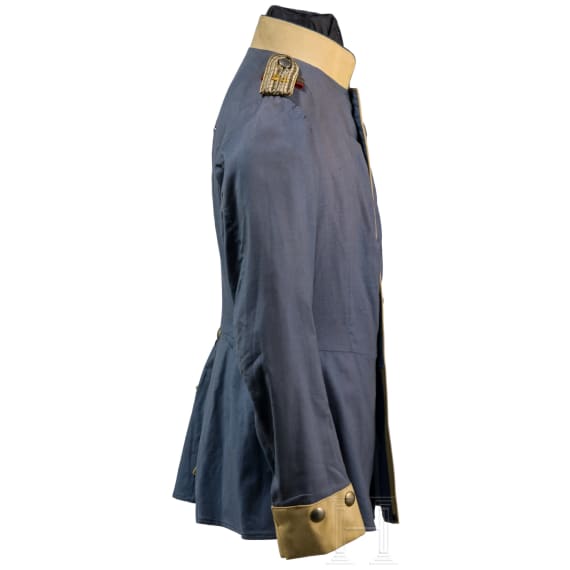 Sommer-Waffenrock f&uuml;r Offiziere im 2. Badischen Dragoner-Regiment Nr. 21