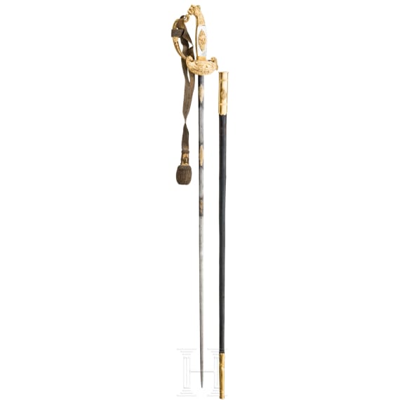 An official's sword from the reign of King Ludwig II (1864&ndash;1886)