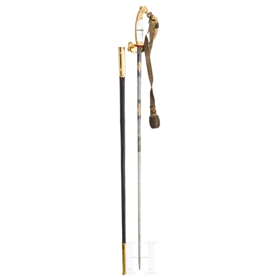 An official's sword from the reign of King Ludwig II (1864&ndash;1886)
