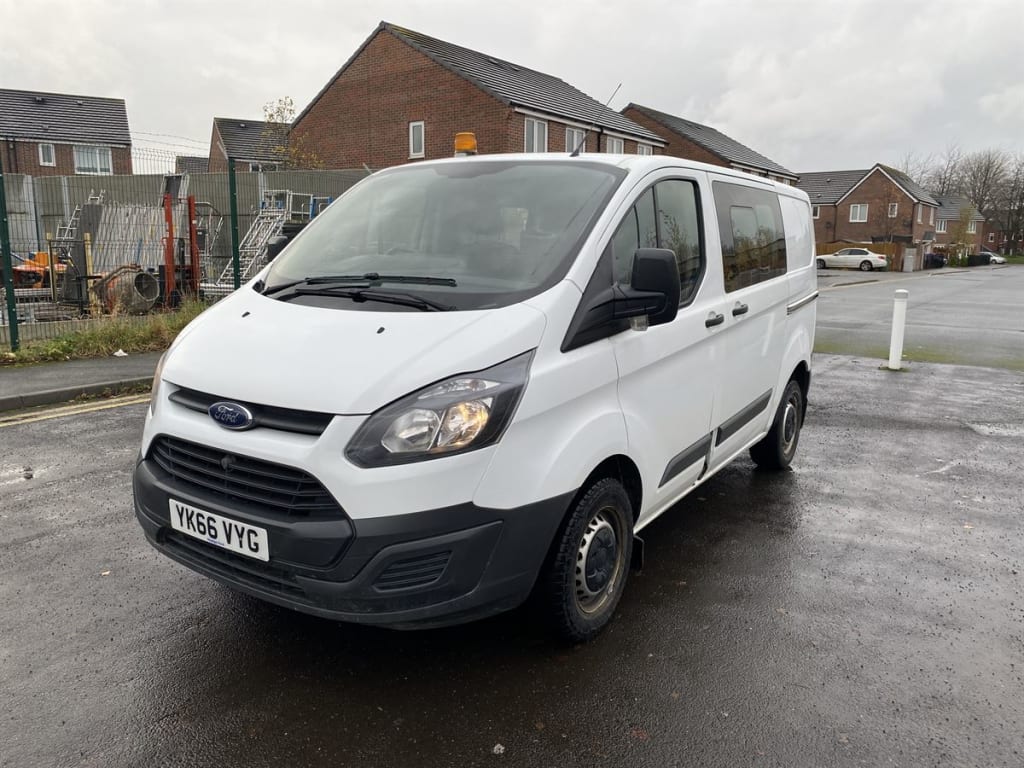 Selection of Ford Transit 350 and Transit Custom Crew Vans Direct from Global Management Consultancy