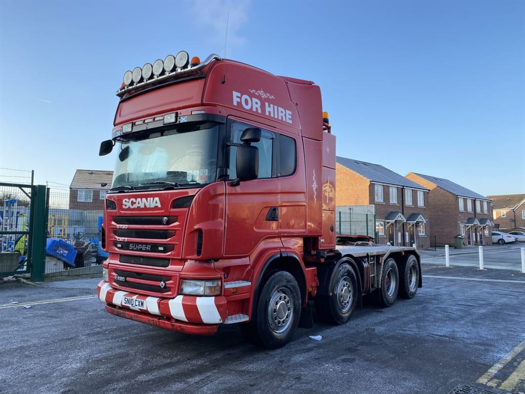 Direct from Operator, One-Owner 2010 Scania V8 R-SRS C-Class R620 Tractor Unit – Low Mileage