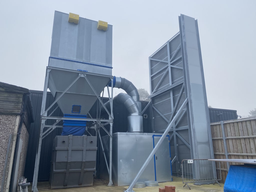 Due to Business Restructuring, Late Model CNC Woodworking Machinery & Extraction Plant