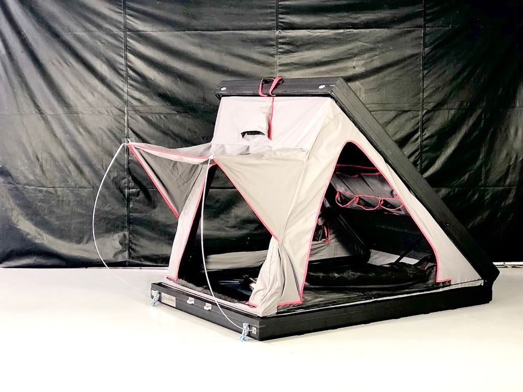 Two Man Razorback Roof Box Sleeper Tent. Complete with Extendable Ladder