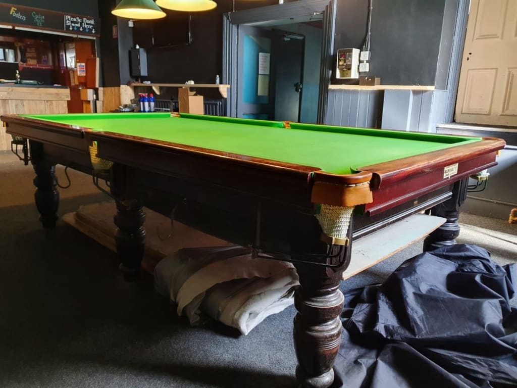 Riley Snooker Tables and Lighting due to Club Refurbishment