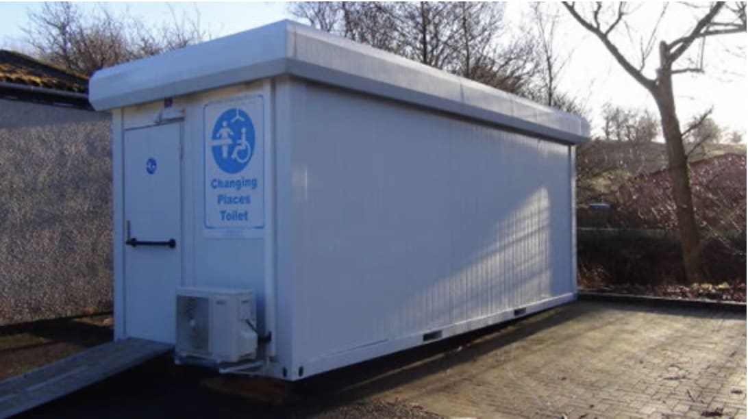 Bespoke Portable Self Contained Mobile Disabled Care Facility