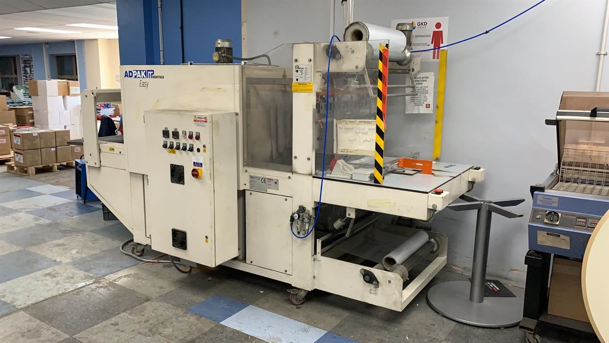 Montpac Easy 700 Food Grade Shrink Wrapper, due to Changing Premises