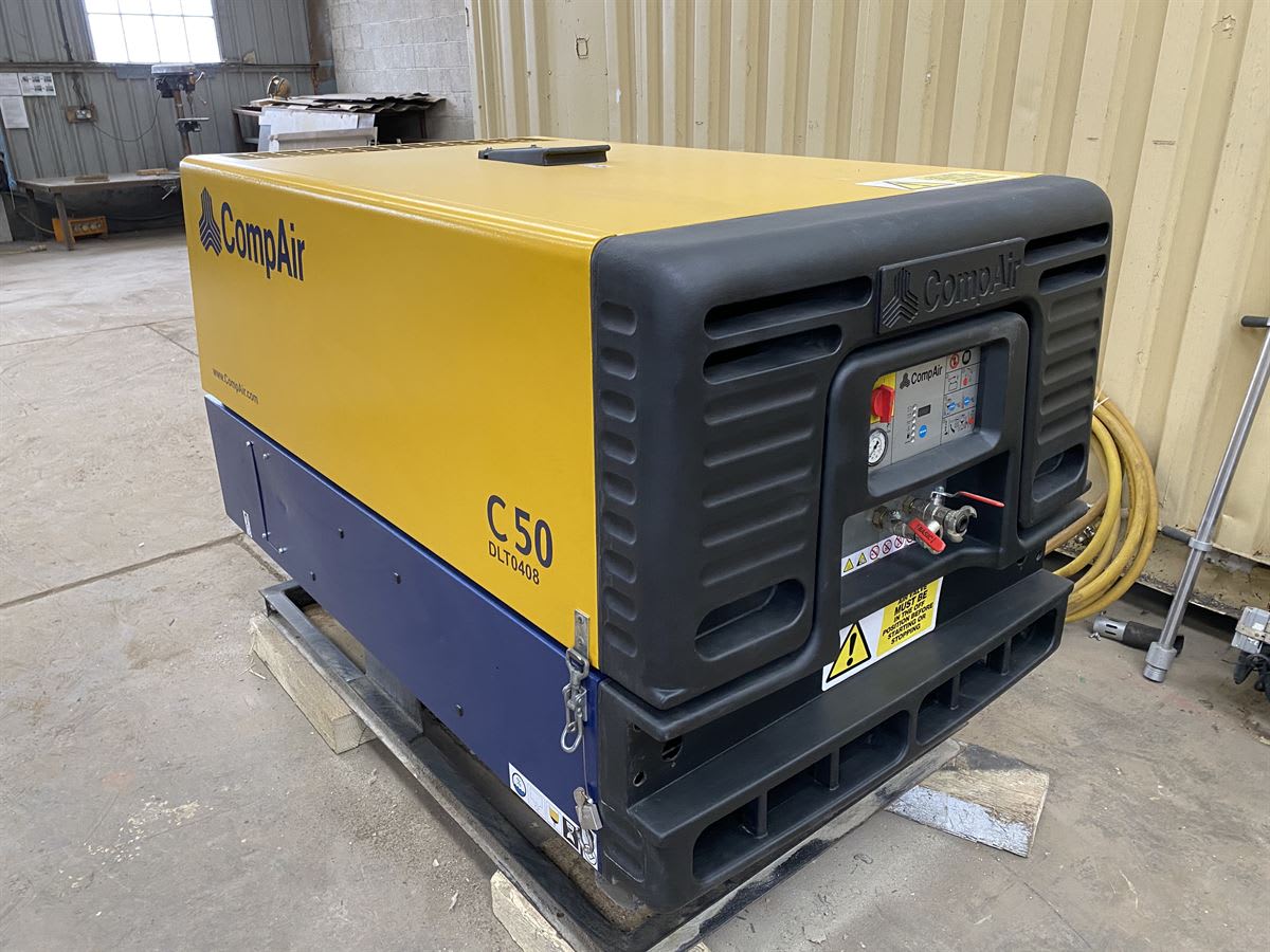 Selection of 2016 C50 Compressors & Torbo Shot Blast Equipment