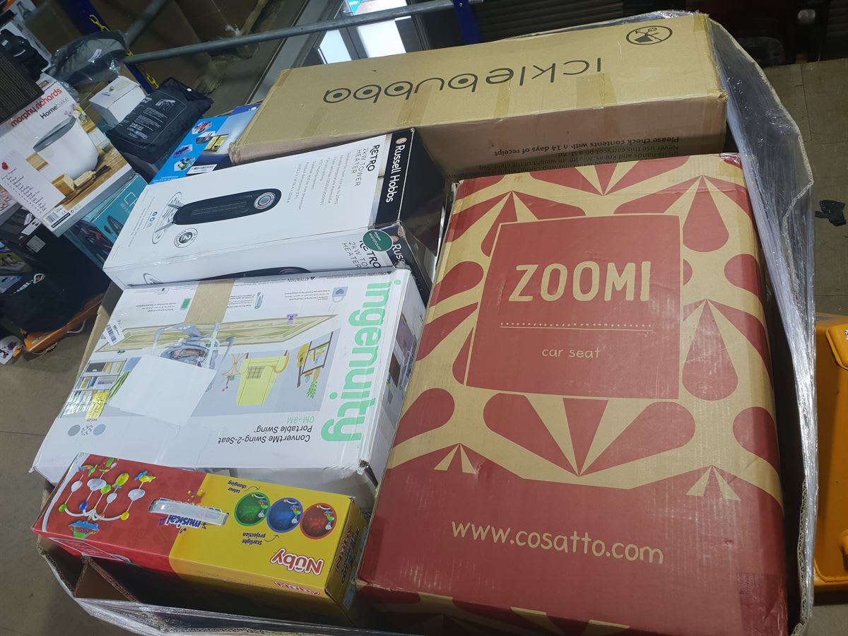 Amazon Return Pallet Auction to include Tools, Furniture, Toys & More