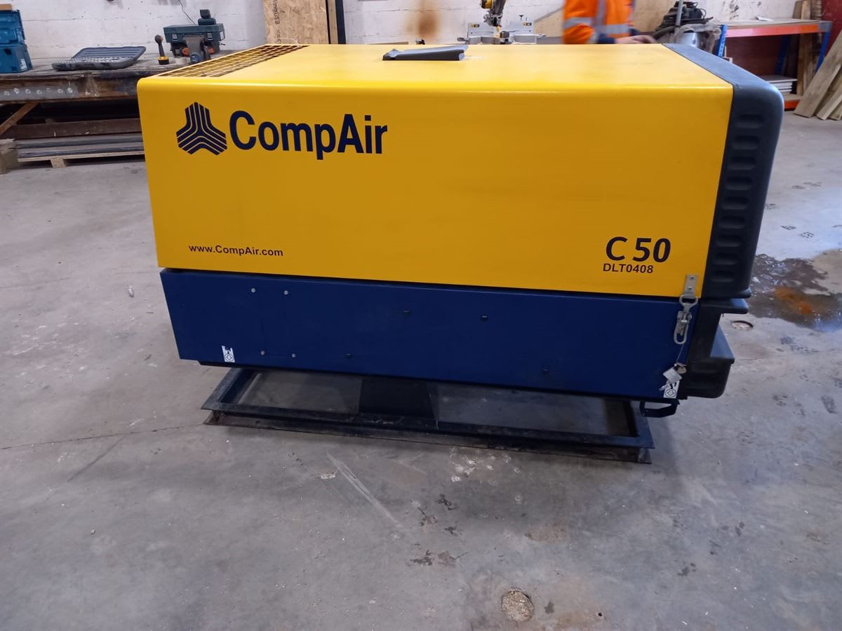 Selection of 2016 C50 Compressors & Torbo Shot Blast Equipment