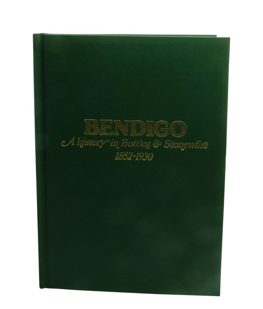 Book. Bendigo Bottles and Stoneware. Ken Arnold.