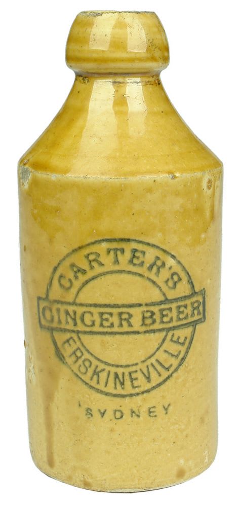 Ginger Beer. Cork Stoppered. Dump. All Tan. Carter's Erskineville.