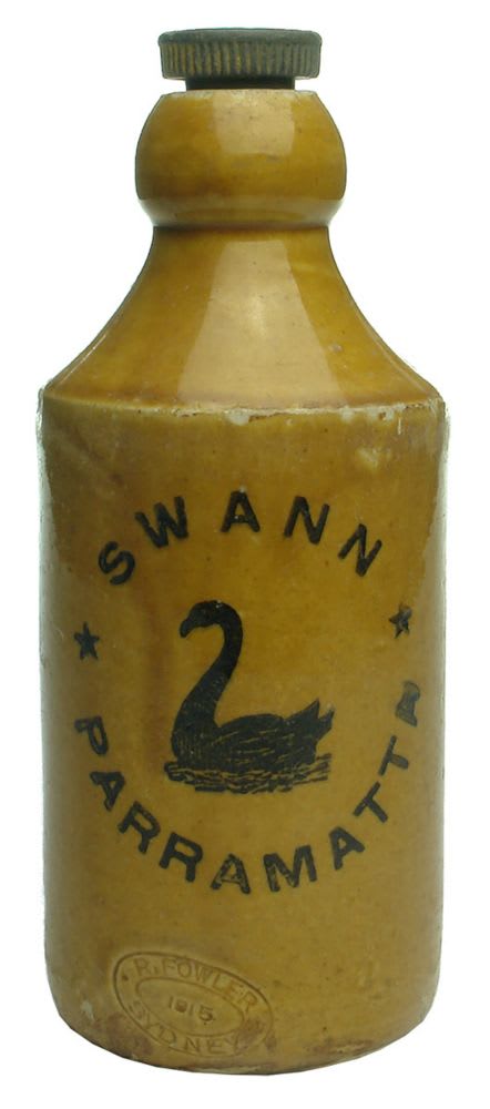 Ginger Beer. Internal Thread. Dump. All Tan. Swann, Parramatta.