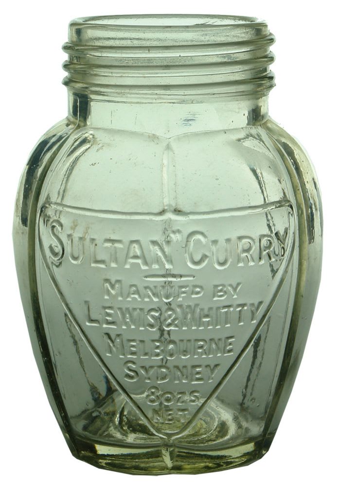 Jar. Sultan Curry. Lewis & Whitty, Melbourne & Sydney.