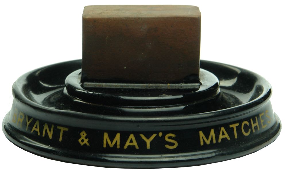 Advertising Match Striker. Bryant & May's Matches.