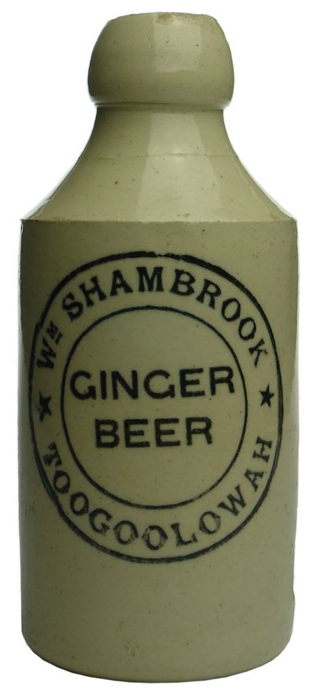 Ginger Beer. Shambrook, Toogoolowah. All White. Dump.