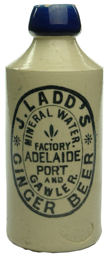 Ginger Beer. Ladd, Adelaide, Port Adelaide and Gawler. Blue Lip. Dump.
