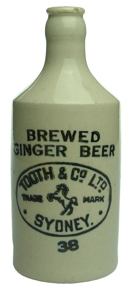 Ginger Beer. Crown Seal. Dump. All White. Tooth & Co Sydney.