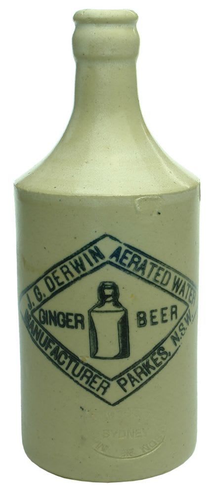 Ginger Beer. Derwin Parkes. Dump. Crown Seal. All White.