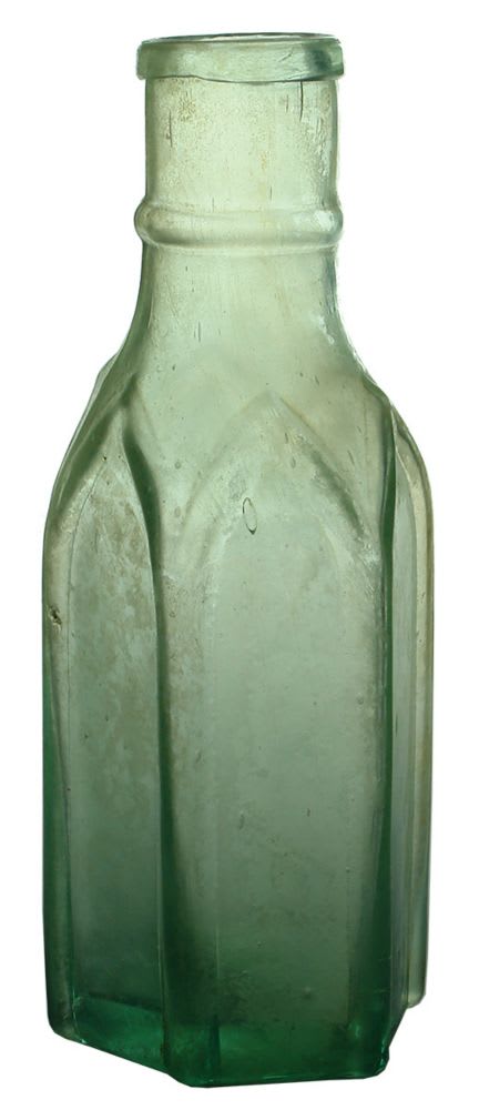 Goldfields. Pickle. Aqua. 1 Pint. Gothic Arch. 1845 Registration Diamond.